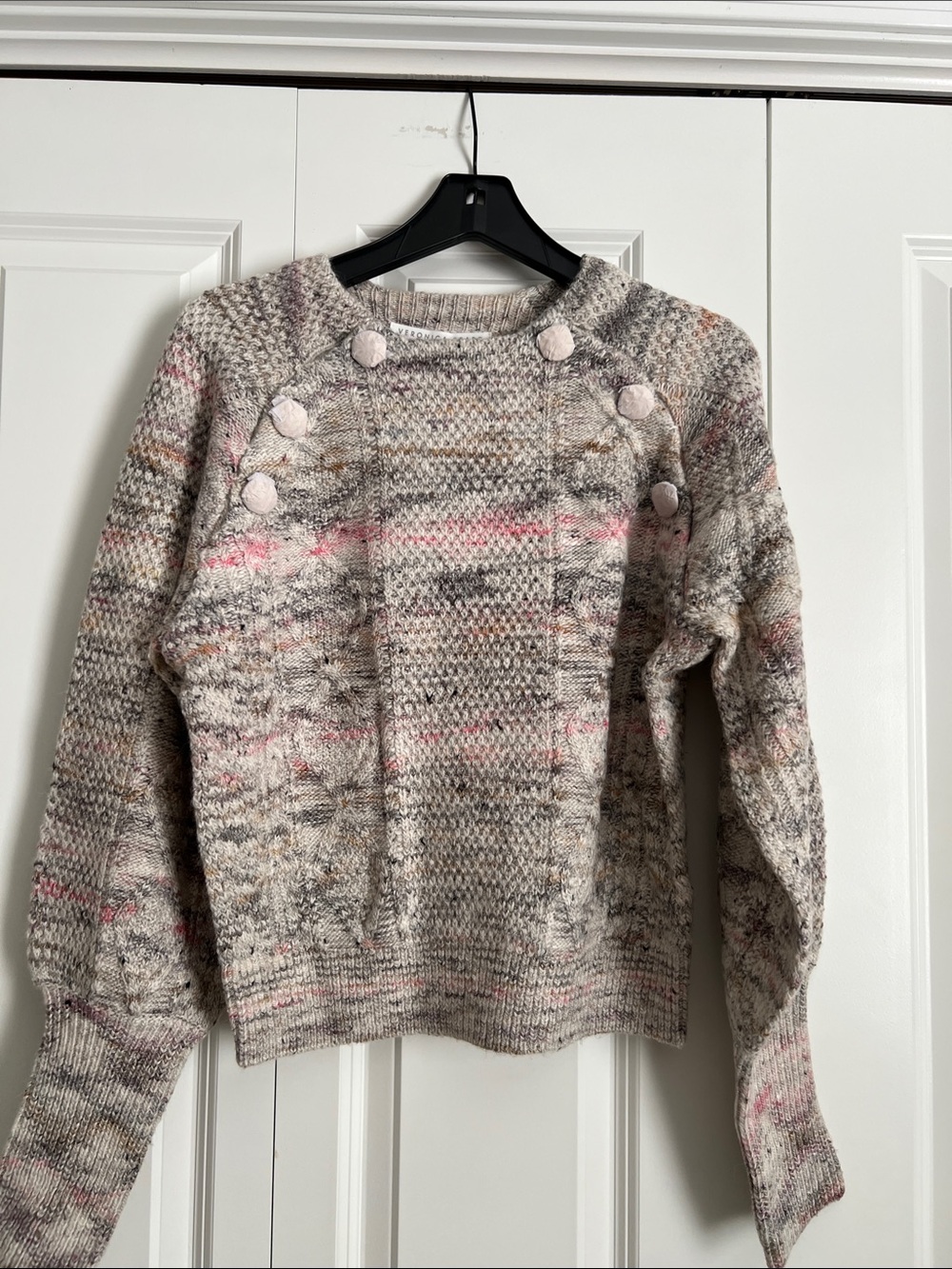 NWT Veronica Beard Adelaide sweater small ivory